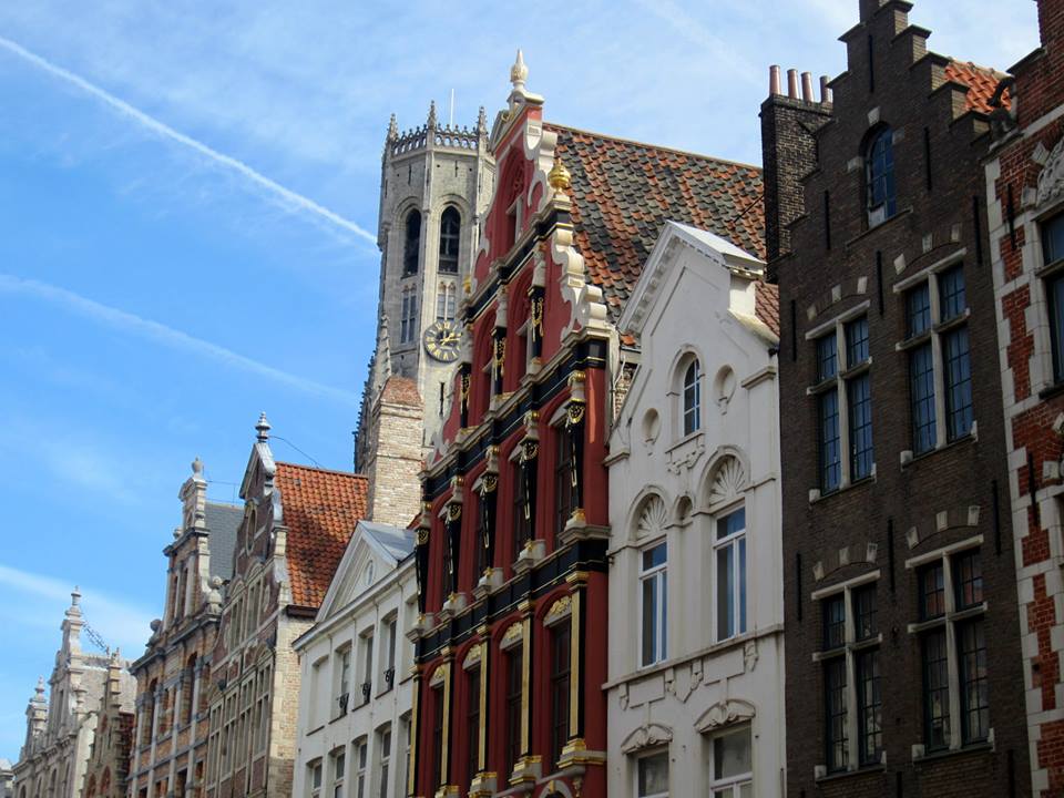 Construções em Bruges, Bélgica. Foto: NiKi Verdot