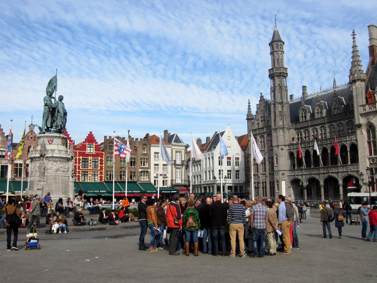 Markt - Bruges, Bélgica. Foto: NiKi Verdot | 1001 Dicas de Viagem