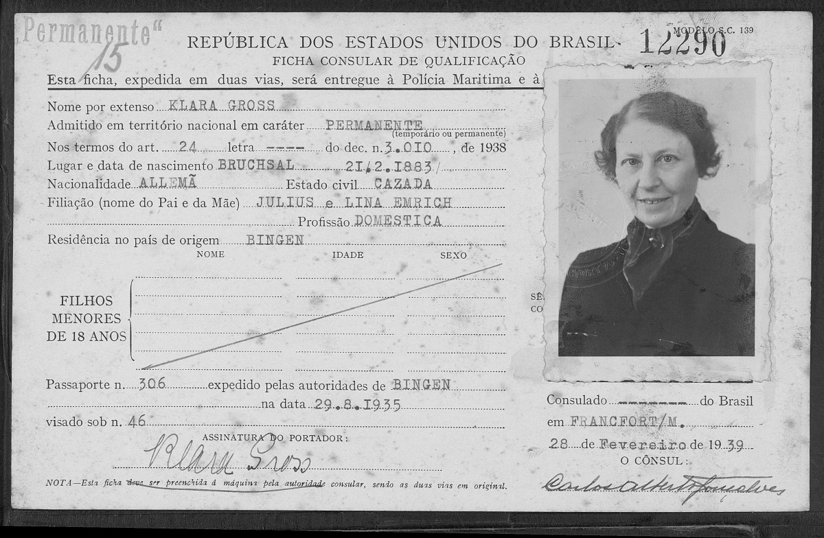 Imigrantes no Brasil FamilySearch