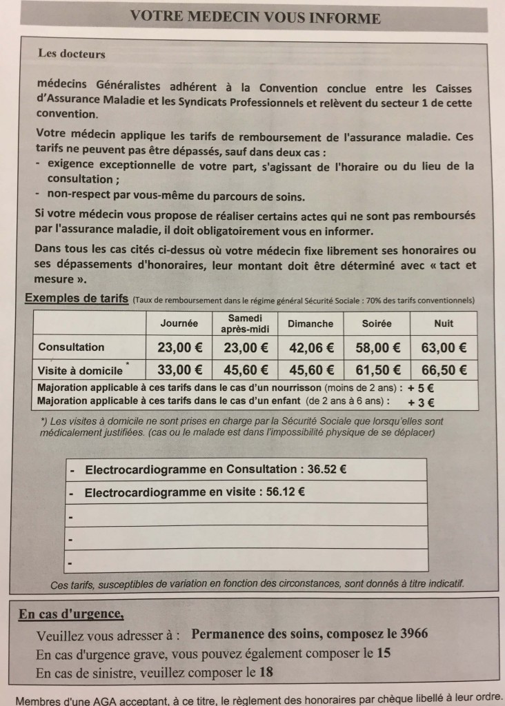 Preços do Sistema de Saúde na França | 1001 Dicas de Viagem Sistema de Saúde na França | 1001 Dicas de Viagem