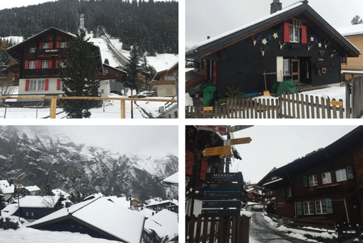 Schilthorn Piz Gloria : Montanha nos Alpes Suíços