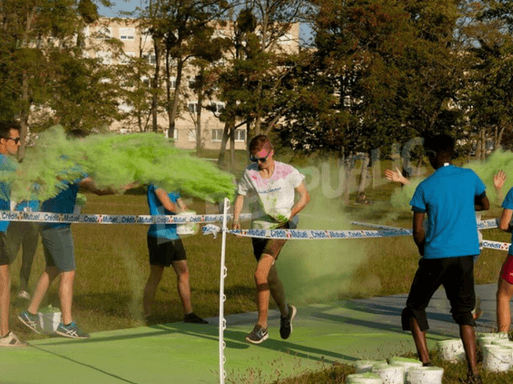 Color Run Dijon Campos Dijon - Corrida na França | 1001 Dicas de Viagem