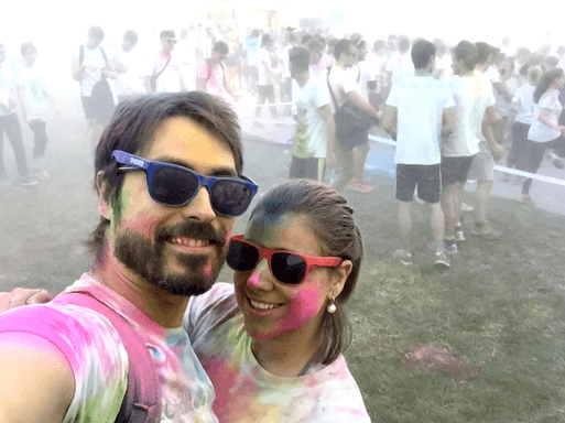 Color Run Dijon Campos Dijon - Corrida na França | 1001 Dicas de Viagem