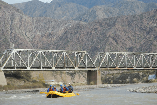 Rafting em Mendoza