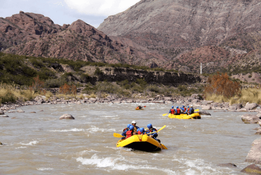 Rafting em Mendoza