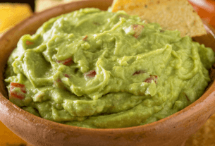 Recette de Receita guacamole tradicional mexican