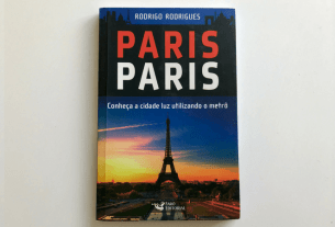 Livro Paris Paris - Guia de Paris Rodrigo Rodrigues