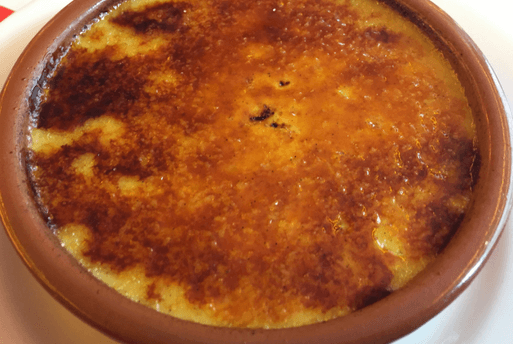 Crème brulée do Café des 2 Moulains | Blog 1001 Dicas de Viagem