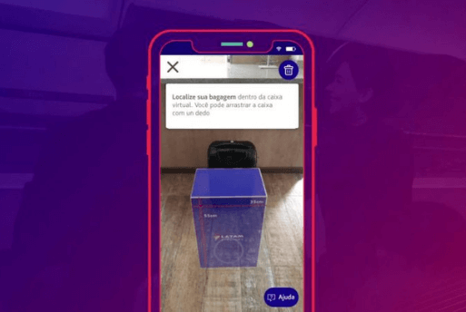 Augmented Reality - Medidas da Bagagem de Mão com Realidade Aumentada | 1001 Dicas de Viagem Augmented Reality - Bagagm de mão - Dicas de Viagem
