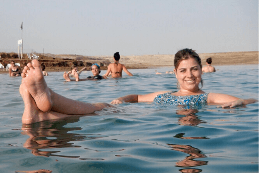 Flutuação no Mar Morto - Dead Sea Israel 1