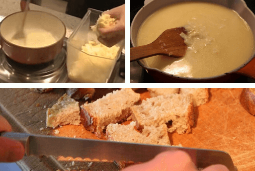 Recette de Fondue Savoyarde Mont Blanc