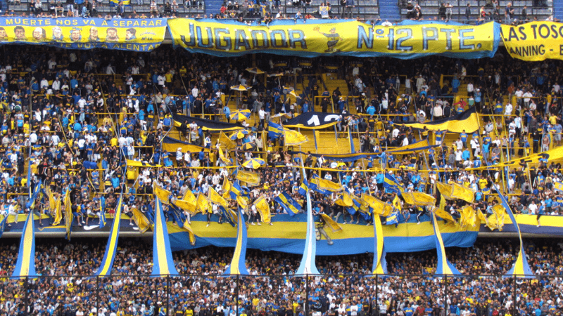 Jogo do Boca Juniors no La Bombonea - Visita no La Bombonera - Jogo de Futebol em Buenos Aires