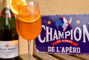 Spritz Français Veuve Ambal Crémant de Bourgogne | 1001 Dicas de Viagem